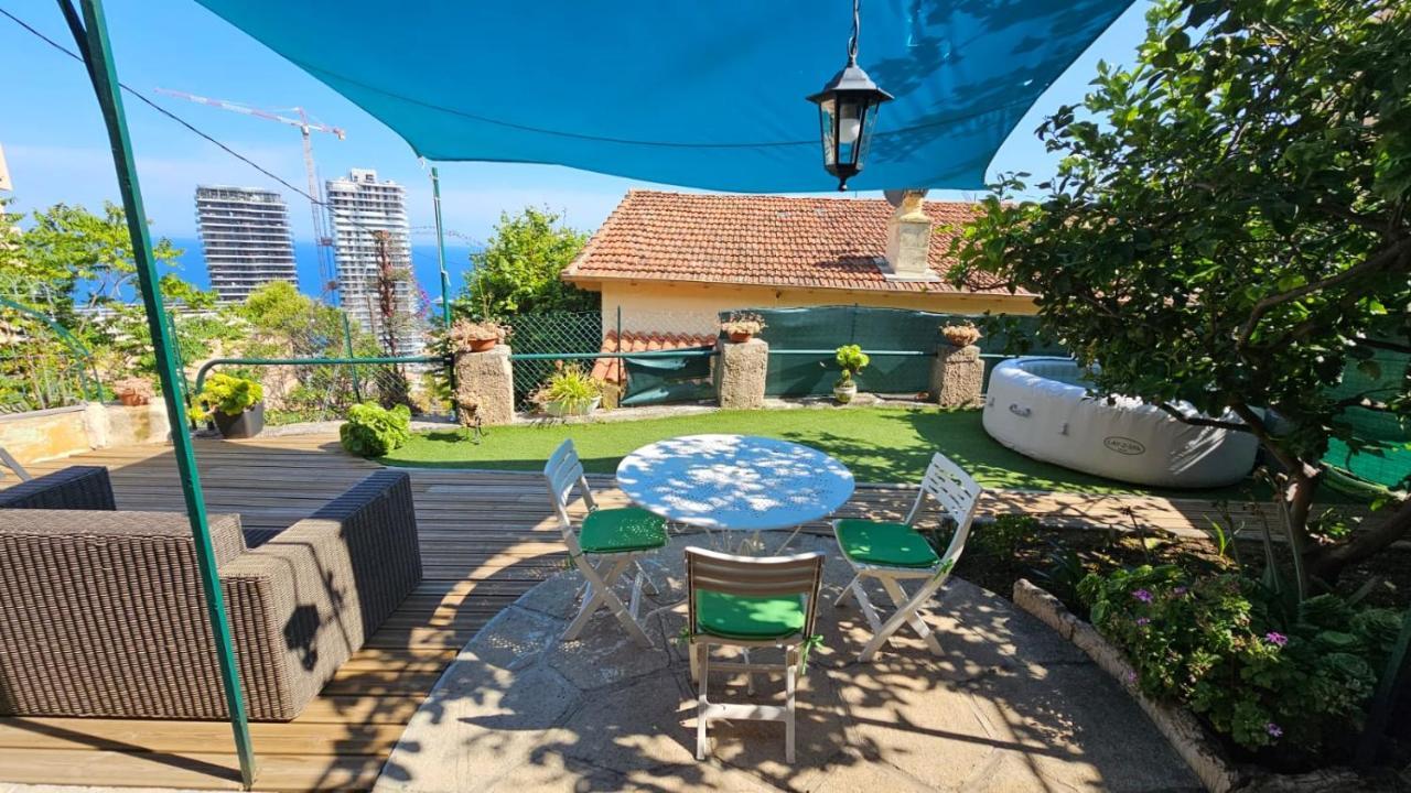 Maison Avec Jardin, Vue Mer Aux Portes De Monaco بوزولي المظهر الخارجي الصورة